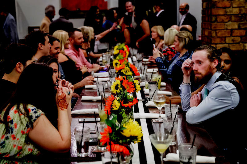 Private dining and party venue at Kelly's Craft Tavern in Frisco, Texas.
